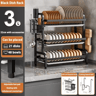 Multifunctional Multi Layer Dish Rack Portable Kitchen Countertop Storage  Drain Shelf 0