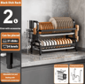 Multifunctional Multi Layer Dish Rack Portable Kitchen Countertop Storage  Drain Shelf 1