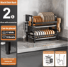 Multifunctional Multi Layer Dish Rack Portable Kitchen Countertop Storage  Drain Shelf 3