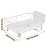 Compact Kitchen Dish Drying Rack Small Bowl  Plate Draining Storage Box 3