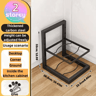 Adjustable Stainless Steel Pot Rack Organizer Multi Layer Kitchen Pot  Pan Storage Rack 8