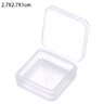 MultiPurpose Clear Rectangular Storage Case For Jewelry And Stationery 8