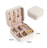 DoubleLayer Wooden Jewelry Box With PU Leather Organizer  Ring Storage 7