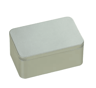 Exquisite Square Metal Tea Storage Tin With Easy Open Lid 5