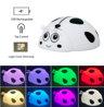 Cute Ladybug RGB LED Night Light Touch Sensor Silicone Kids Lamp 1