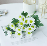 AutumnBloom 21Head Silk Daisy Bouquet  Artificial Floral Decor For Home  Wedding 5