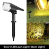 Ultra Bright 7 LED Solar Spotlight Outdoor  Adjustable Waterproof Garden Landscape Light 1