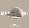 Japanese Retro 5Panel Splicing Baseball Cap  Breathable QuickDry Summer Hat 1
