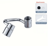 1080 Swivel Stainless Steel Faucet Extender With Dual Spray Modes 2