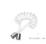 External Shower Faucet Extender With Handheld Booster Nozzle 3