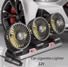 360 Adjustable 3Head Car Cooling Fan With USB12V24V Power 3
