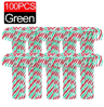 Classic Candy Cane Christmas Tree Hanging Ornament Set 2