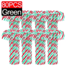 Classic Candy Cane Christmas Tree Hanging Ornament Set 5