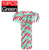 Classic Candy Cane Christmas Tree Hanging Ornament Set 12