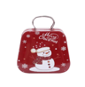 Festive Christmas Tin Handbag Gift Box Reusable Candy  Cookie Treat Container 4