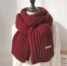 CozyCable Cashmere Knit Scarf  Chunky Winter Wrap Scarf For Women  Men 5
