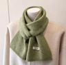 LuxeKnit Korean Winter Scarf  Soft Knitted Shawl Scarf For Women 2