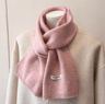 LuxeKnit Korean Winter Scarf  Soft Knitted Shawl Scarf For Women 3