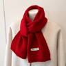 LuxeKnit Korean Winter Scarf  Soft Knitted Shawl Scarf For Women 5