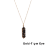 AmoraGem Amethyst Crystal Necklace  Elegant Wire Wrapped Crystal Pendant Hexagonal Stone 10
