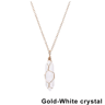 AmoraGem Amethyst Crystal Necklace  Elegant Wire Wrapped Crystal Pendant Hexagonal Stone 13