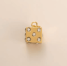 Mini Gold Plated Charm Set  Love YinYang Airplane  Horseshoe DIY Pendants 24