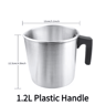 32oz Stainless Steel Candle Making Pouring Pot  Easy Wax Melting Pot 3