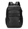 USB Charging Leather Laptop Backpack  AntiTheft Large Capacity Travel Bag 2