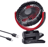 Hipacool Portable Car Cooling Fan  USB Rechargeable ClipOn 900 Rotating Air Cooler 2