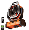 20000mAh Battery Operated Portable Camping Fan With LED Light  Rechargeable Desk  Outdoor Fan 3