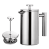 Stainless Steel French Press Coffee Maker Double Wall Insulated Manual Coffee Brewer 350ml1000ml 2