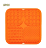 Silicone Dog Lick Mat  Slow Feeder  Anxiety Relief Training Feeding Plate 4