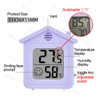 LCD Digital Thermometer Hygrometer For Accurate Indoor Temperature  Humidity Monitoring 4