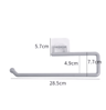 Punch Free Wall Mounted Paper Towel Rack For Kitchen  Bathroom Use 2