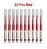 SmoothFlow Needle Tip Gel Pen Set 10PCS Precision Writing Kawaii Stationery 5