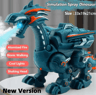 DinoBlaze Fire Breathing Dinosaur Toy  Light  Water Spray Interactive Model 2