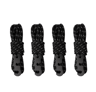 Reflective Tent Ropes Set Windproof Adjustable Camping Guy Lines With Buckles 2