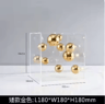 Modern Clear Acrylic Display Cube Decorative Square Cover For Home Styling 2