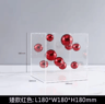 Modern Clear Acrylic Display Cube Decorative Square Cover For Home Styling 5