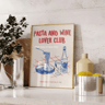 Bon Appetit Coffee Canvas Wall Art  Moka Pot Espresso Poster For Kitchen Decor 19