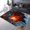 3D Desert Crack Rug  NonSlip Machine Washable Abstract Floor Carpet 4