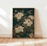 Japanese Tiger Swimming Canvas Wall Art  Asian Animal Canvas Print For Modern Living Room Decor 21