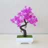 Artificial Bonsai Plant  Mini Zen Garden Tabletop Tree For Home  Office Decor 2