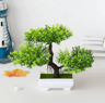 Artificial Bonsai Plant  Mini Zen Garden Tabletop Tree For Home  Office Decor 7