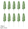 Artificial Palm Leaves Gold Green Turtle Leaf Decor For Wedding  Home Styling 11