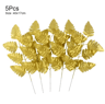 Artificial Palm Leaves Gold Green Turtle Leaf Decor For Wedding  Home Styling 7