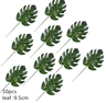 Artificial Palm Leaves Gold Green Turtle Leaf Decor For Wedding  Home Styling 15