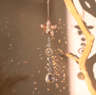 Crystal Sun  Moon Wind Chime  Prism Suncatcher Hanging Decor For Home  Garden 10
