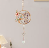 Crystal Sun  Moon Wind Chime  Prism Suncatcher Hanging Decor For Home  Garden 2