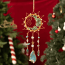 Crystal Sun  Moon Wind Chime  Prism Suncatcher Hanging Decor For Home  Garden 6